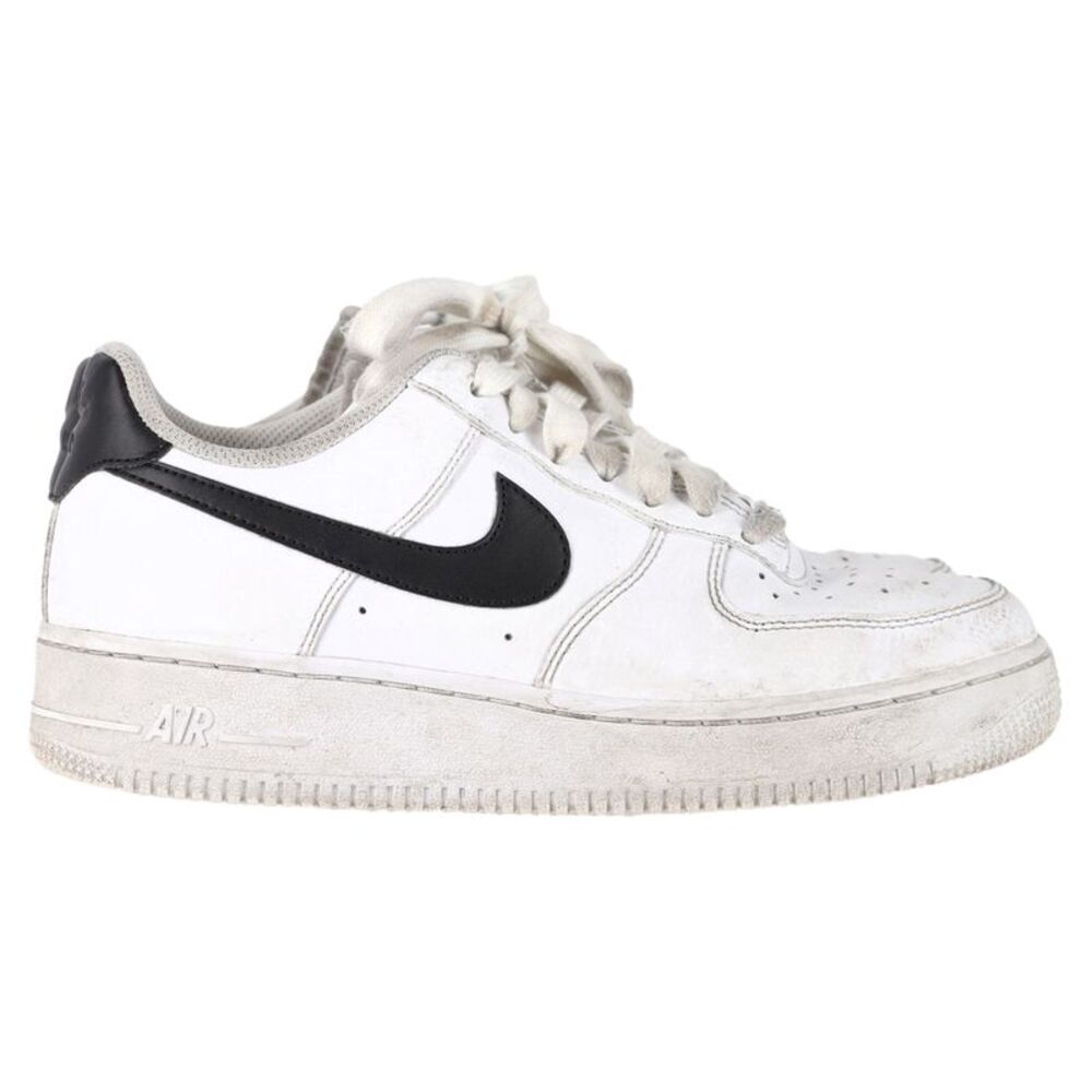 Nike Air Force 1 Low-Top Sneakers in White Leather
